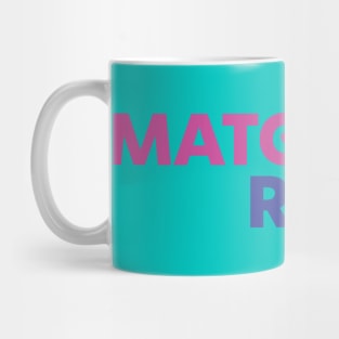 MDR pink and purple logo Mug